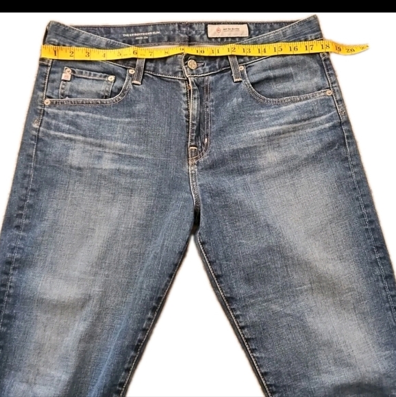 Adriano Goldschmied Womens Dark Wash The Ex Boyfriend Slim Slouchy Slim Jean 30 - Picture 9 of 11